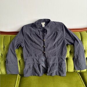 Cherokee Charcoal Corduroy Vest